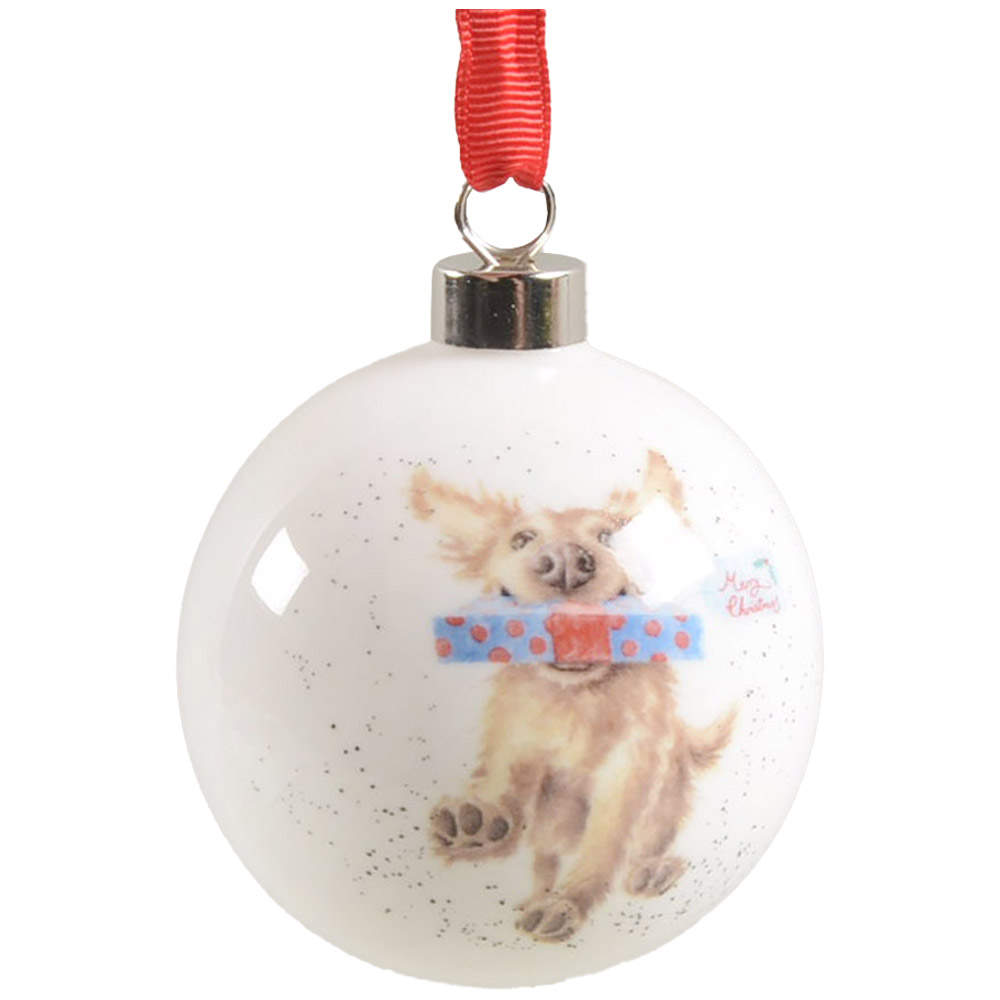 Wrendale Designs Christmas Ornament by Royal Worcester-1