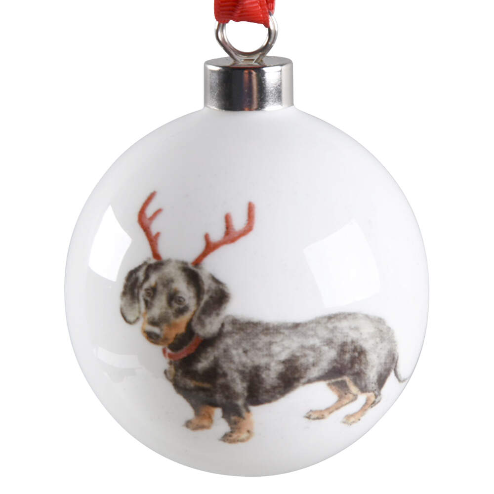 Wrendale Designs Christmas Ornament by Royal Worcester-1