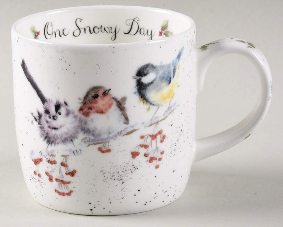 Wrendale Designs Christmas Mug by Royal Worcester-1