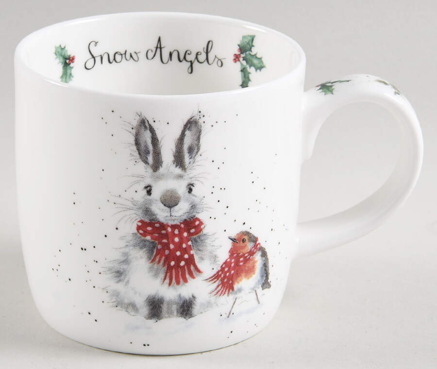 Wrendale Designs Christmas Mug by Royal Worcester-1