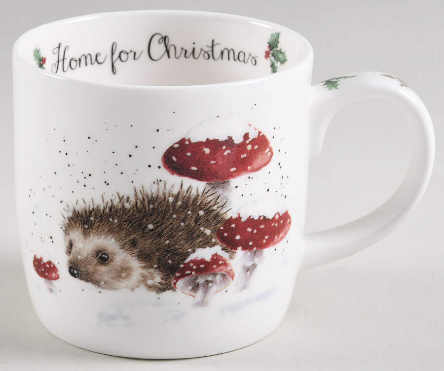 Wrendale Designs Christmas Mug by Royal Worcester-1