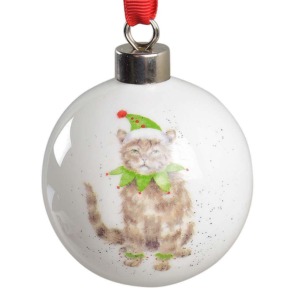 Wrendale Designs Christmas Ornament by Royal Worcester-1
