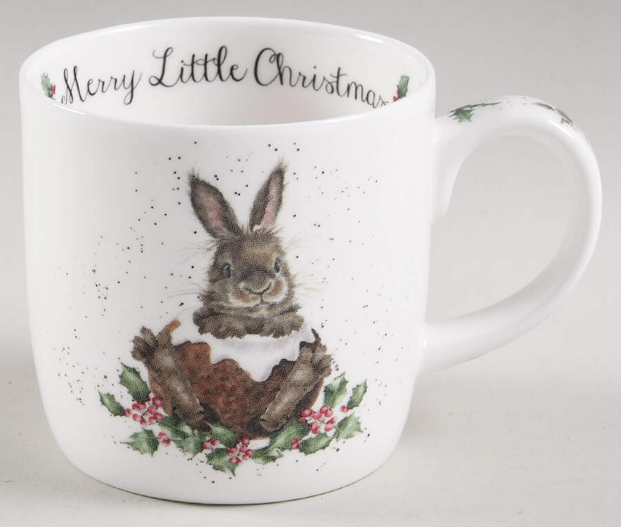 Wrendale Designs Christmas Mug by Royal Worcester-1