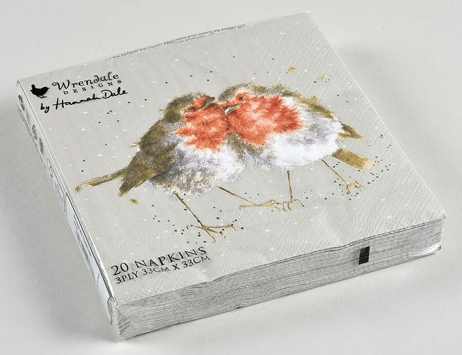 Wrendale Designs Christmas Package of Paper Luncheon Napkins by Royal Worcester-1