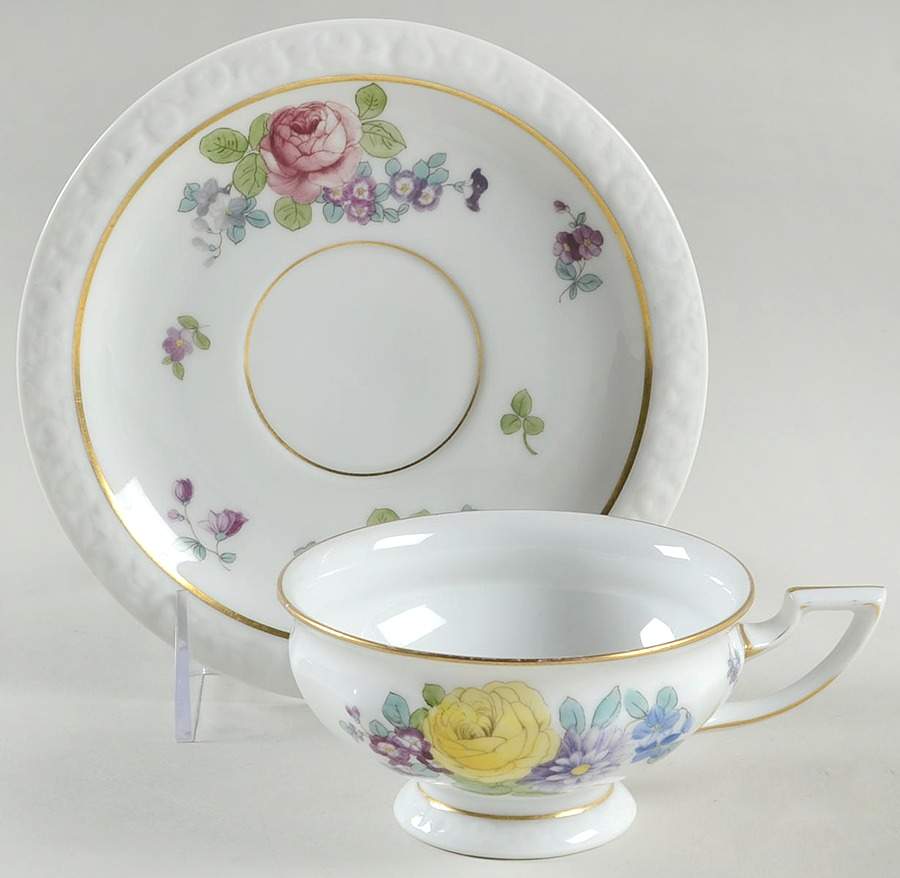 R3114 Footed Cup & Saucer Set by Rosenthal - Continental-1