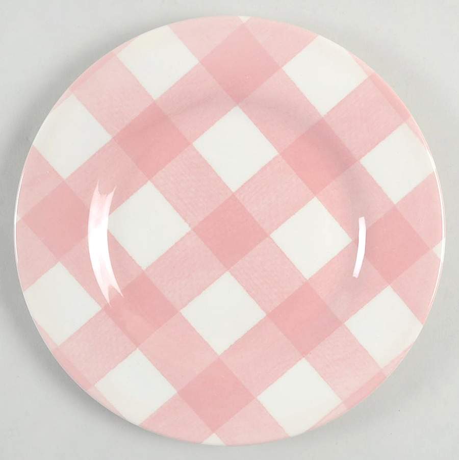 Picnic Pink Salad Plate by Royal Stafford-1