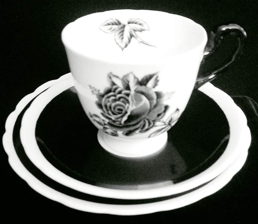 4812A Footed Cup & Saucer Set by Royal Chelsea-1