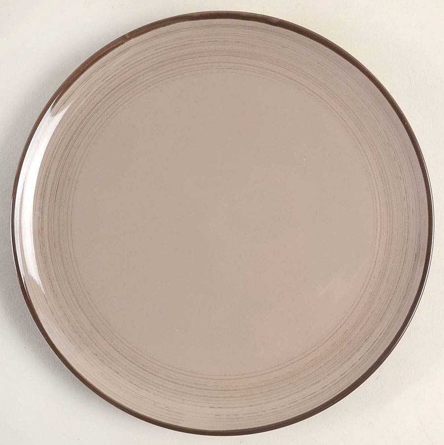 Brushed Glaze Taupe Salad Plate by Royal Doulton-1