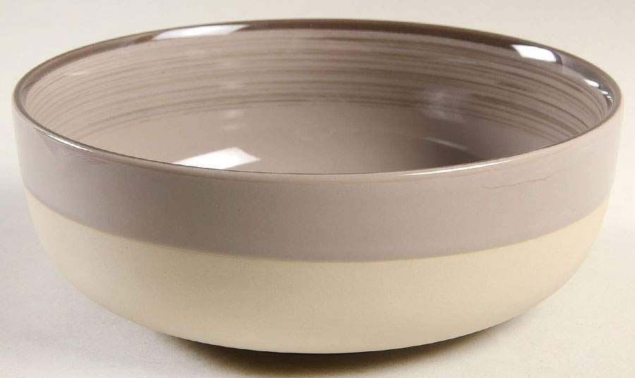 Brushed Glaze Taupe Soup/Cereal Bowl by Royal Doulton-1