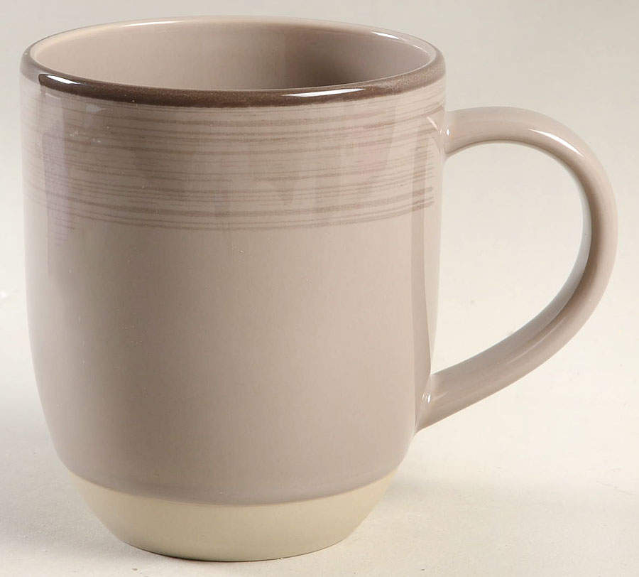 Brushed Glaze Taupe Mug by Royal Doulton-1