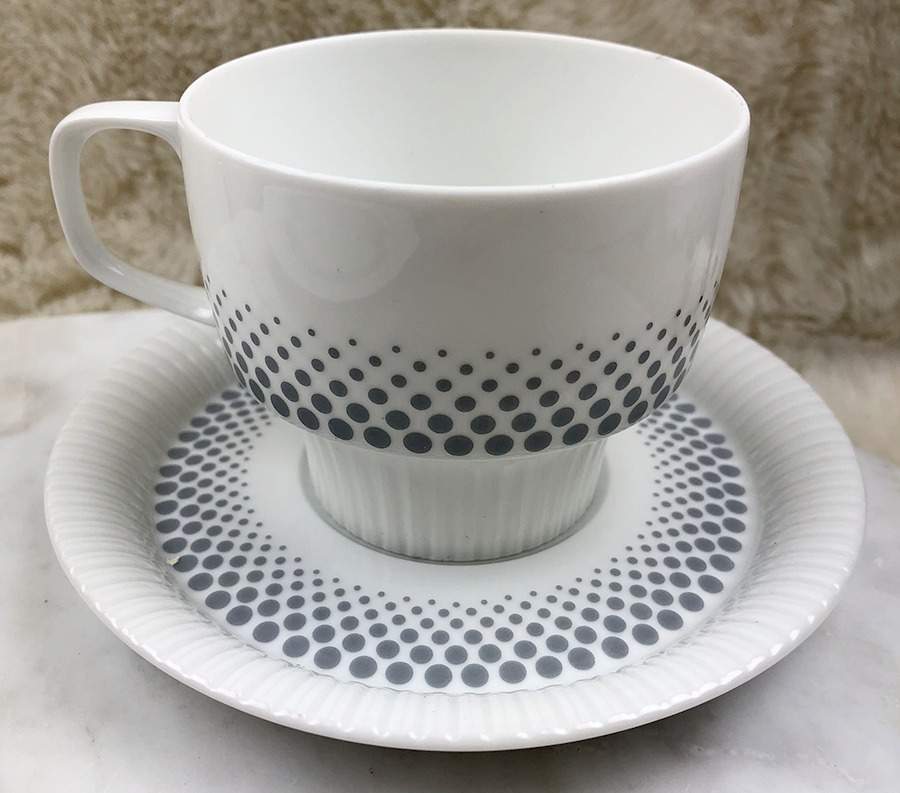 R2378 Flat Cup & Saucer Set by Rosenthal - Continental-1