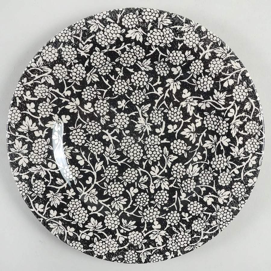 Blackberry-Black Salad Plate by Royal Stafford-1