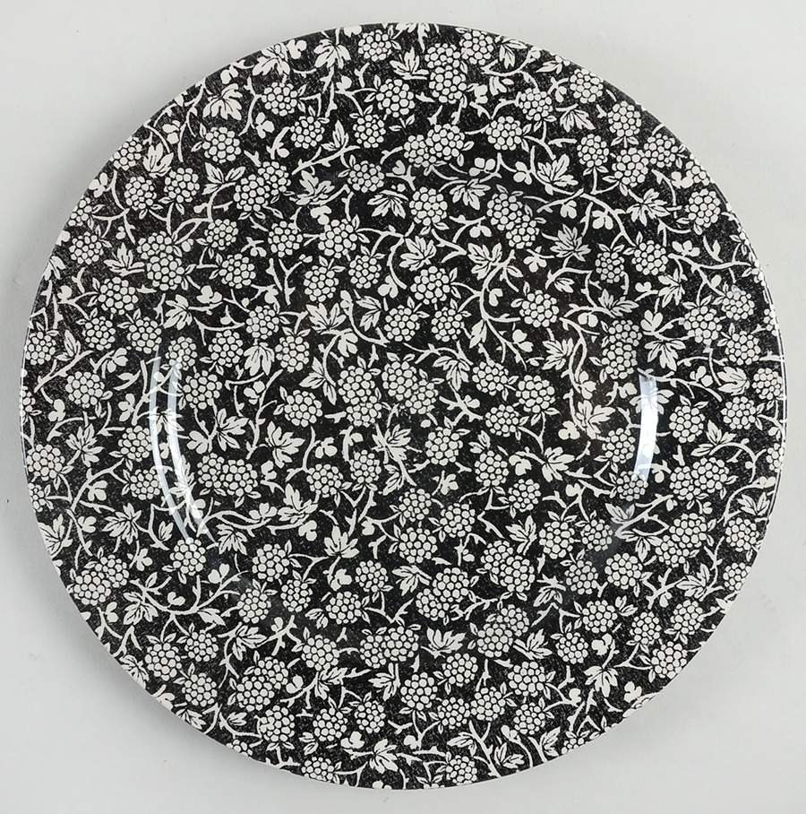 Blackberry-Black Dinner Plate by Royal Stafford-1