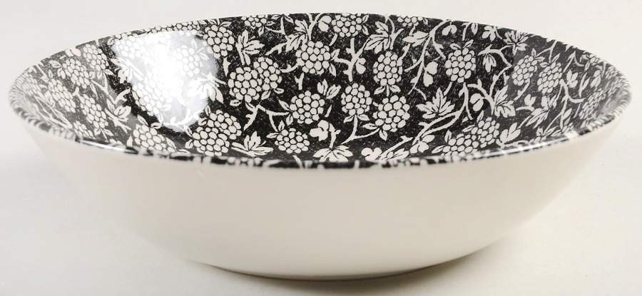 Blackberry-Black Soup/Cereal Bowl by Royal Stafford-1