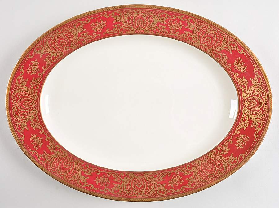 3244 17" Oval Serving Platter by Rosenthal - Continental-1