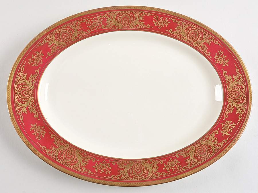 3244 14" Oval Serving Platter by Rosenthal - Continental-1