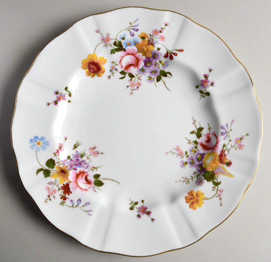 Derby Posies Dinner Plate by Royal Crown Derby-1