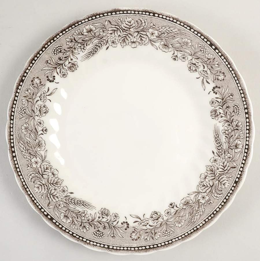 Wheat Fields Border Salad Plate by Royal Wessex-1