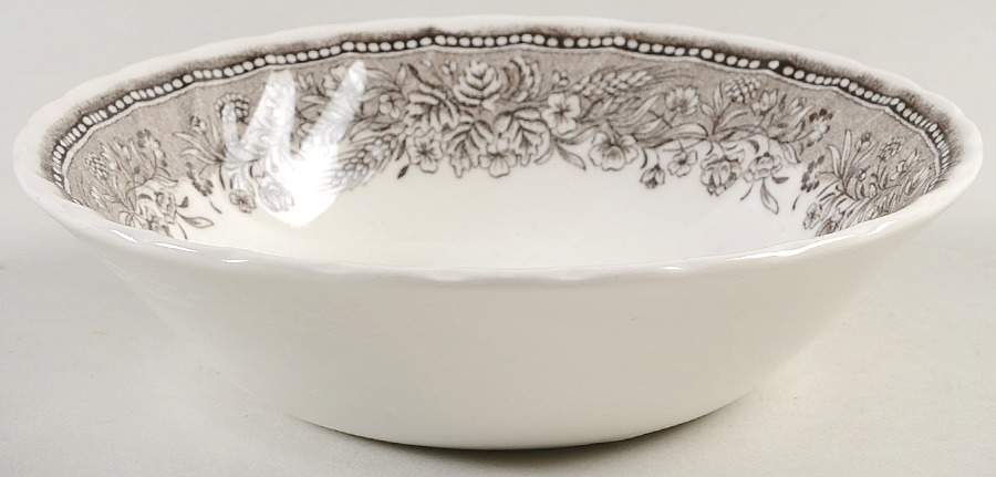 Wheat Fields Border Coupe Cereal Bowl by Royal Wessex-1
