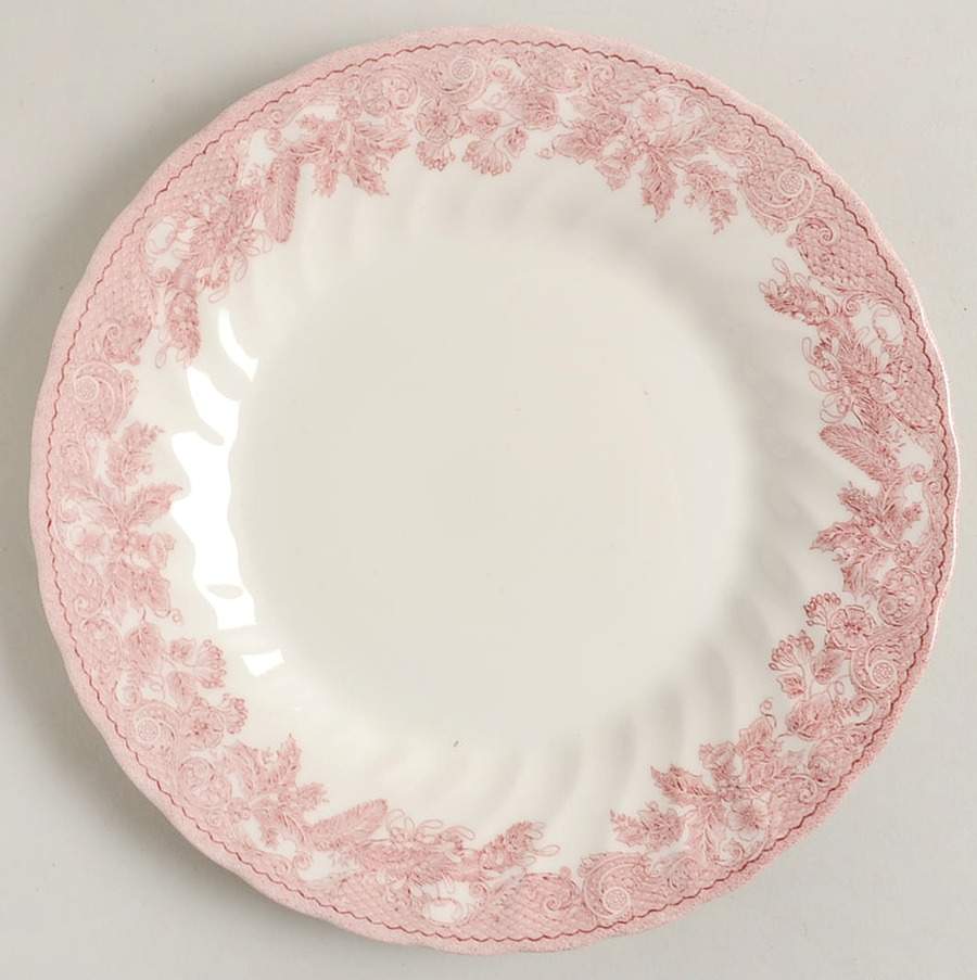 Holiday Wreath Salad Plate by Royal Wessex-1