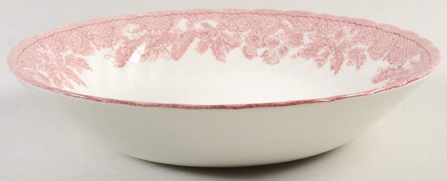 Holiday Wreath Coupe Soup Bowl by Royal Wessex-1