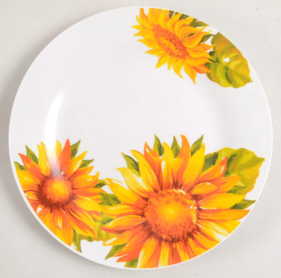 Sunflower Salad Plate by Royal Norfolk-1