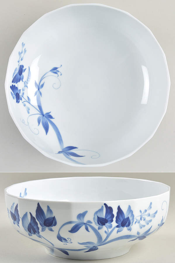 Blomst 8" Round Serving Bowl by Royal Copenhagen-1