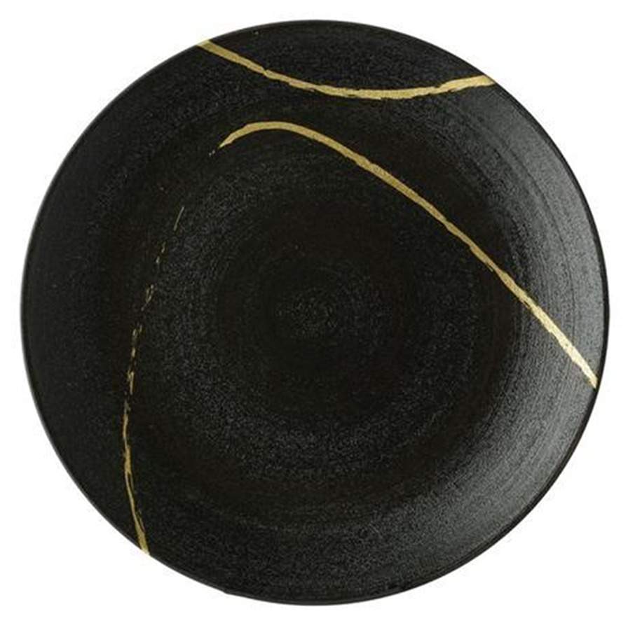 Sketch Charcoal Dinner Plate by Royal Crown Derby-1