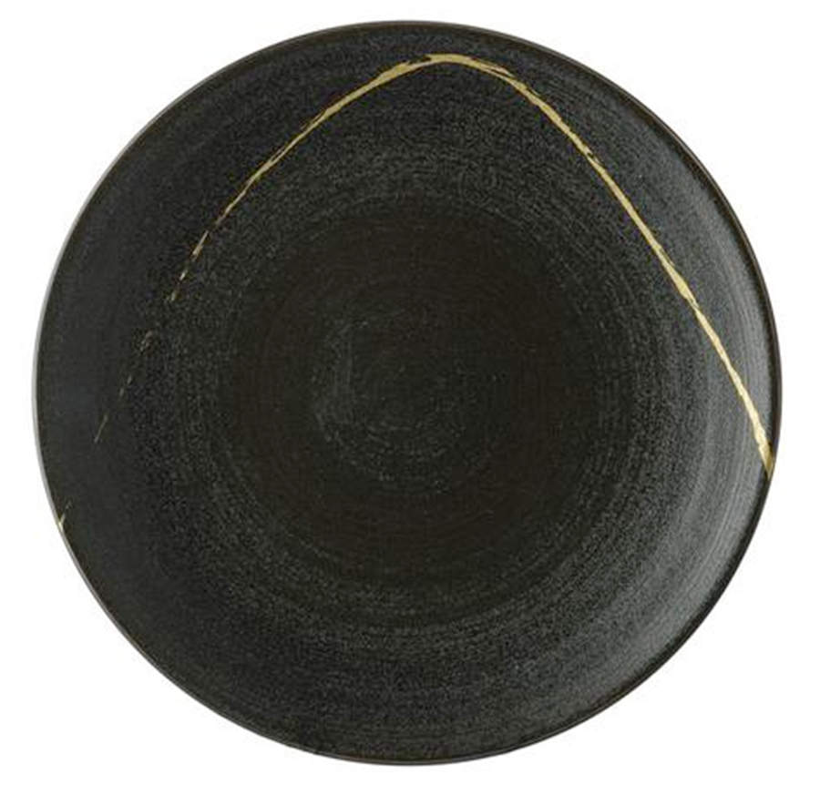 Sketch Charcoal Medium All Purpose Bowl by Royal Crown Derby-1