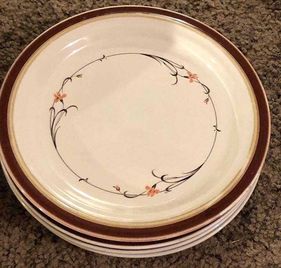 Garland Brown Salad Plate by Ranmaru-1