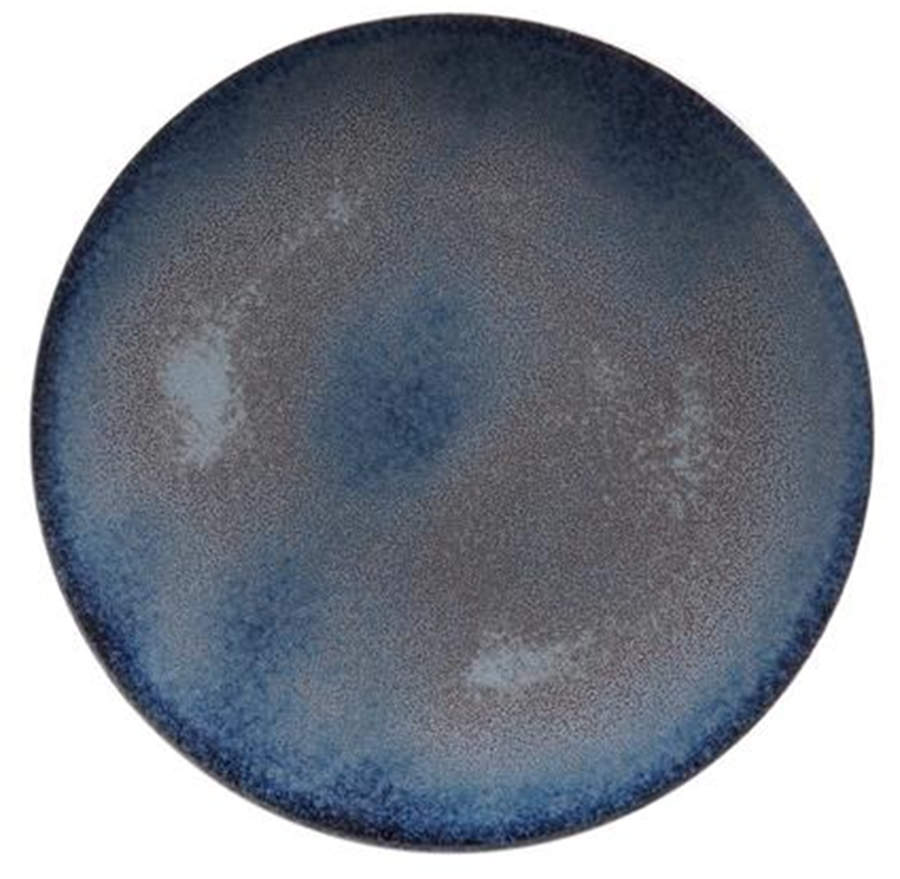 Rebel Dark Blue Luncheon Plate by Royal Crown Derby-1