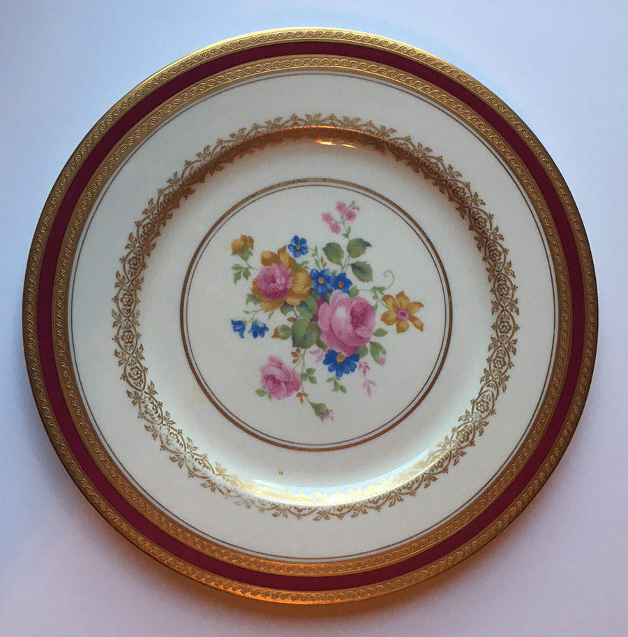 RDA44 Dinner Plate by Rosedale-1