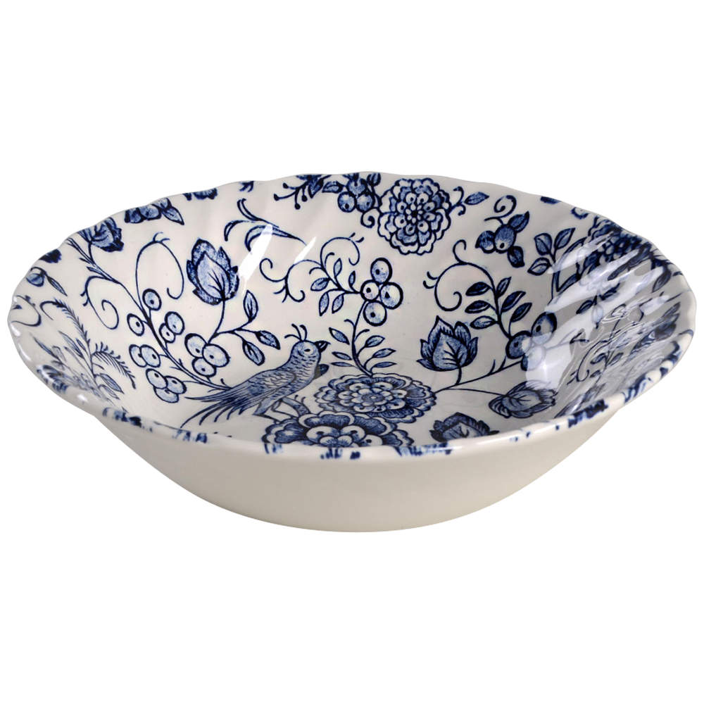 Nankin Blue Coupe Cereal Bowl - Set of 4 by Royal Wessex-1