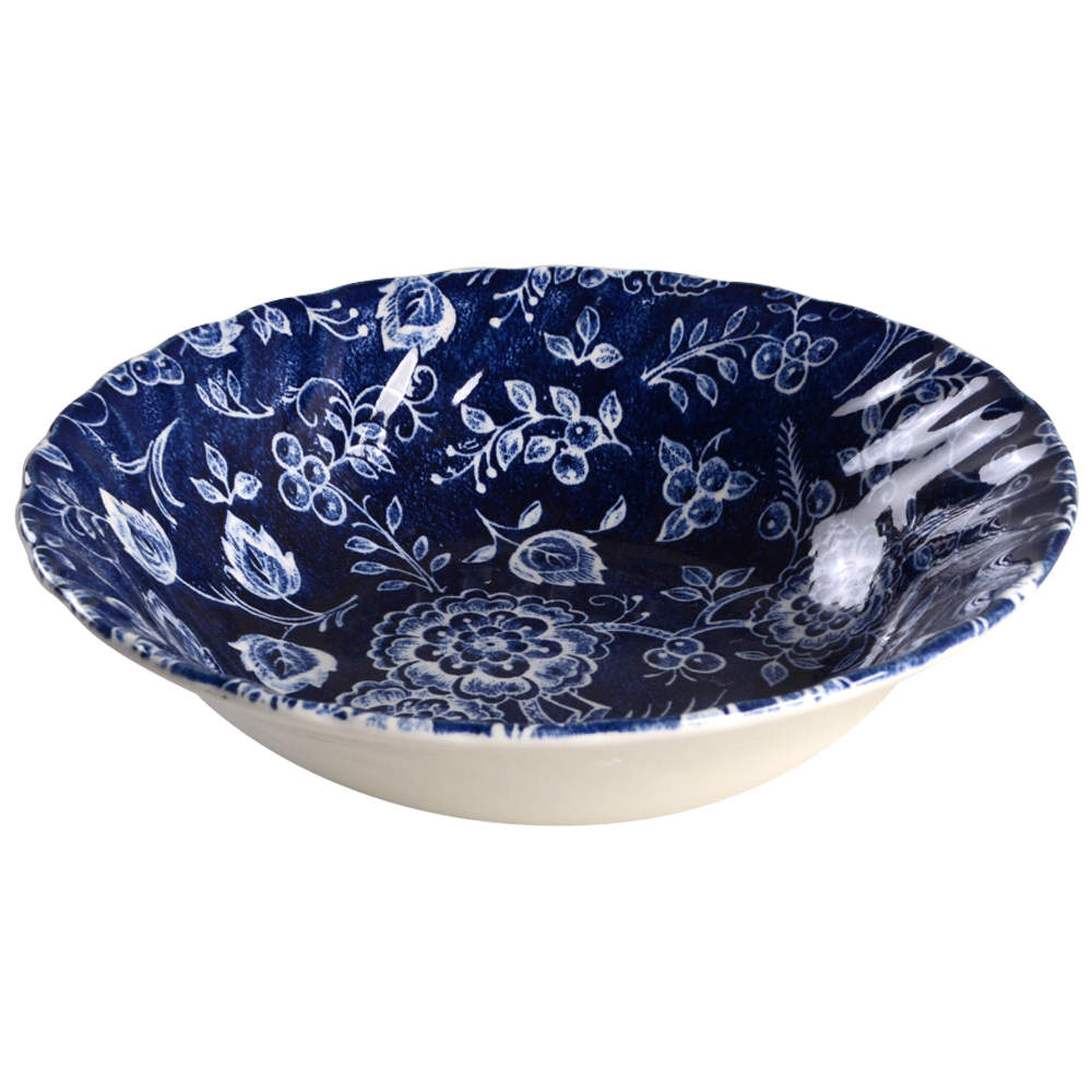 Nankin Blue Coupe Cereal Bowl - Set of 4 by Royal Wessex-1