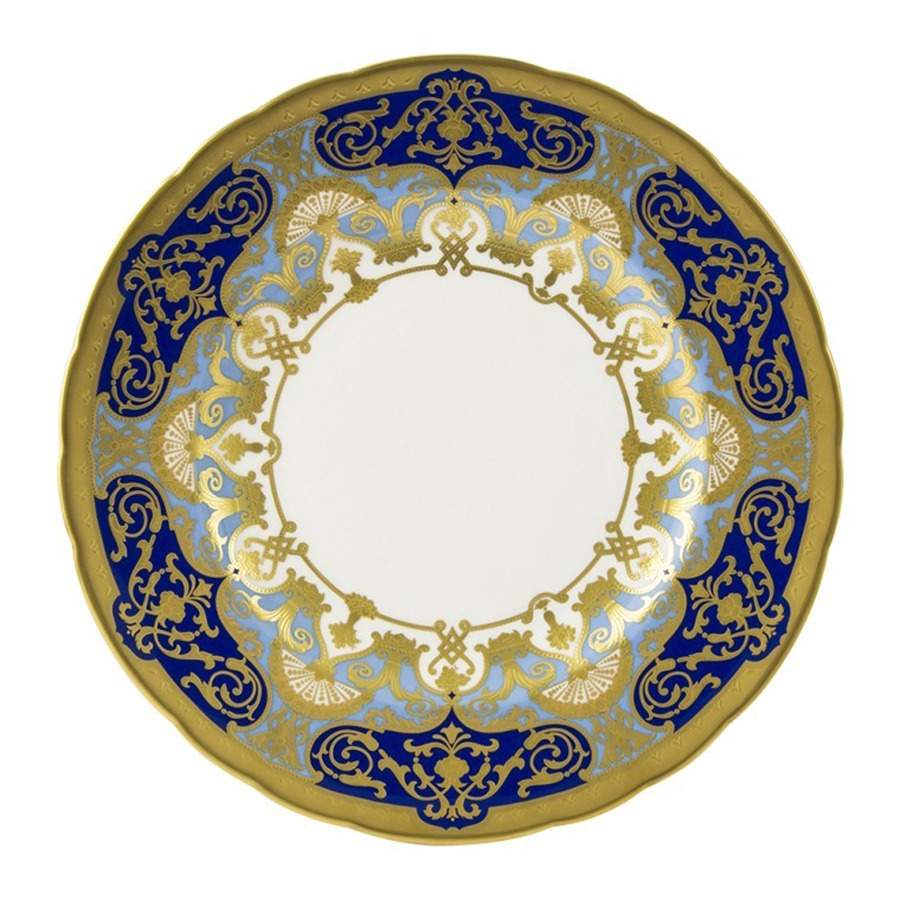 Heritage Cobalt and Dark Blue Dinner Plate by Royal Crown Derby-1