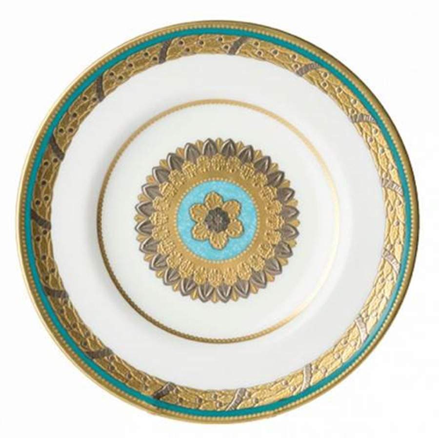 Turquoise Palace Bread & Butter Plate by Royal Crown Derby-1