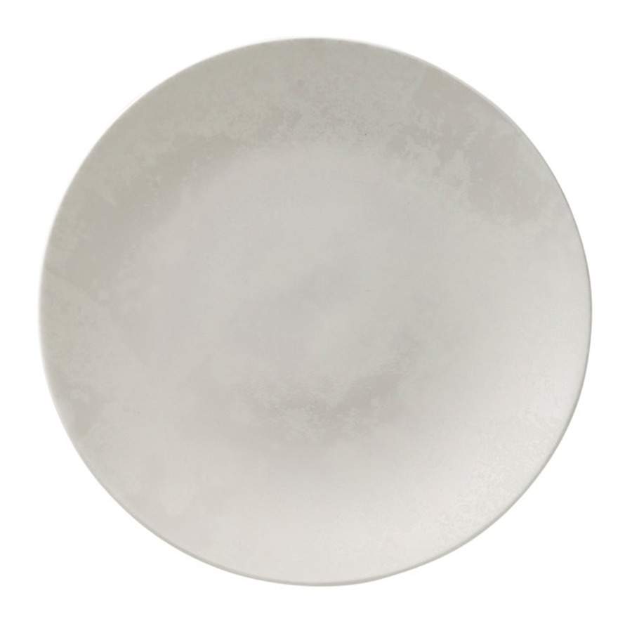 Crushed Velvet Pearl Coupe Salad/Dessert Plate by Royal Crown Derby-1
