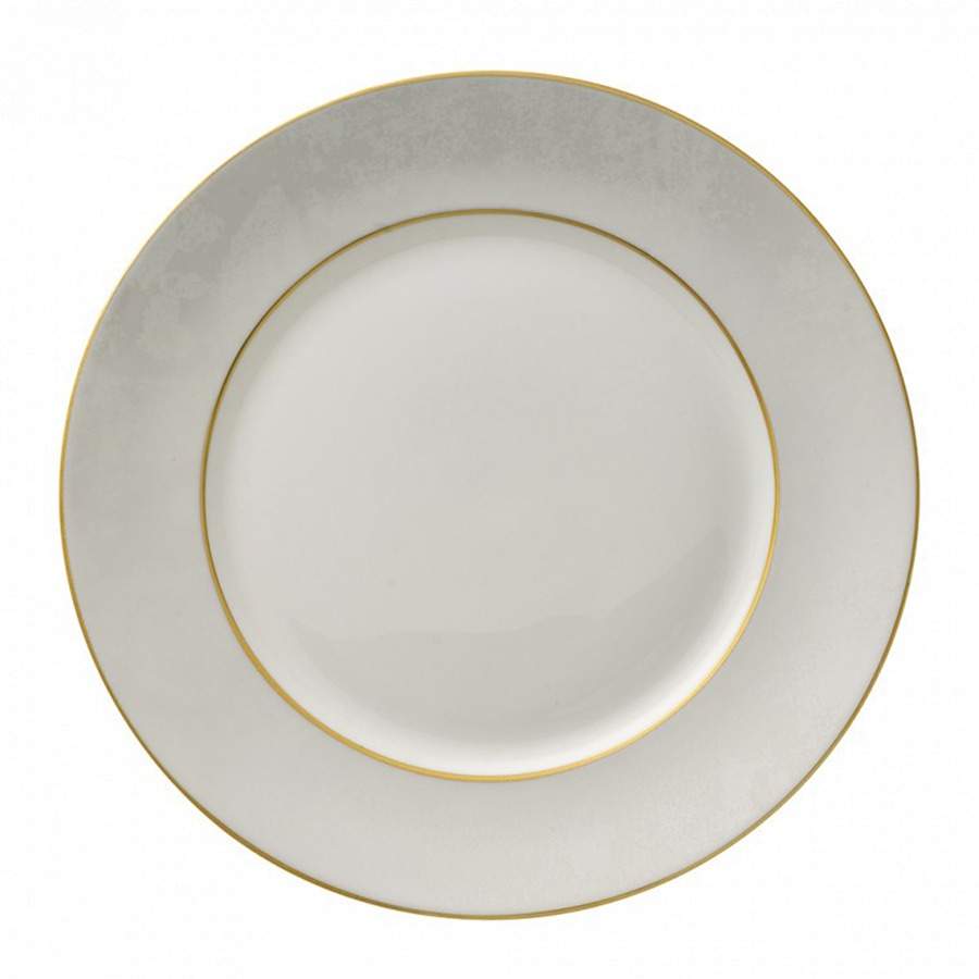 Crushed Velvet Pearl Dinner Plate by Royal Crown Derby-1