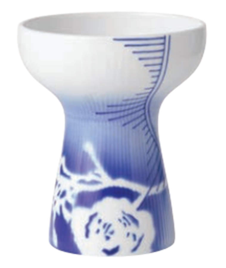 Mega Rose 6" Vase by Royal Copenhagen-1