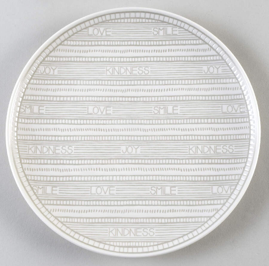 Taupe Accents Salad/Dessert Plate by Royal Doulton-1