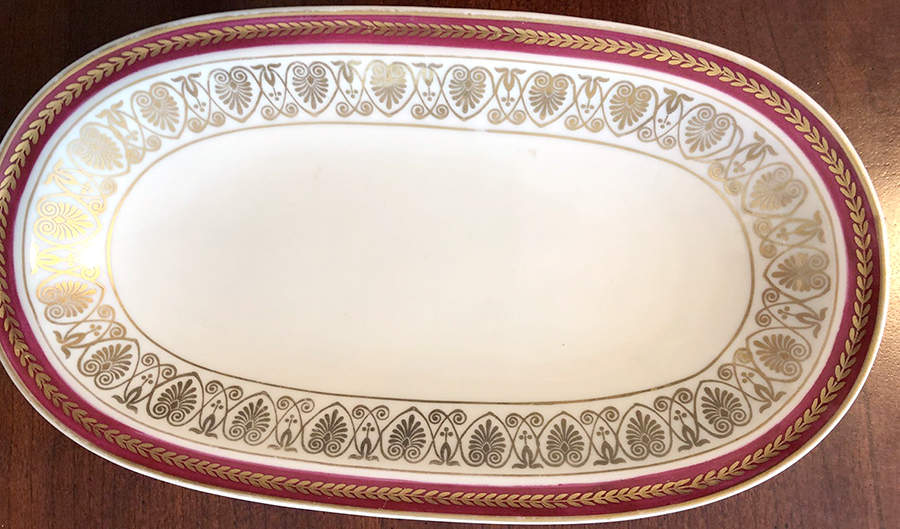 5607 12" Oval Serving Platter by KPM-1