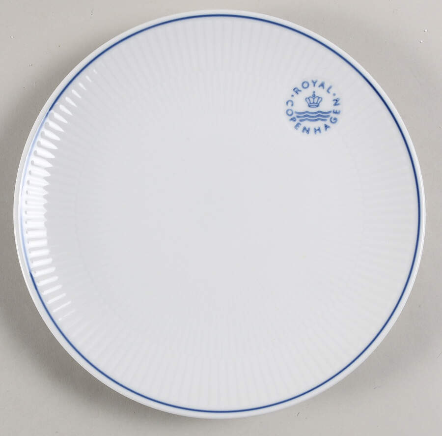 Blueline Bread & Butter Plate by Royal Copenhagen-1