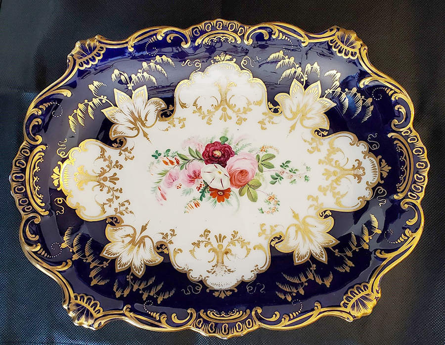 6183 11" Oval Serving Platter by Royal Chelsea-1