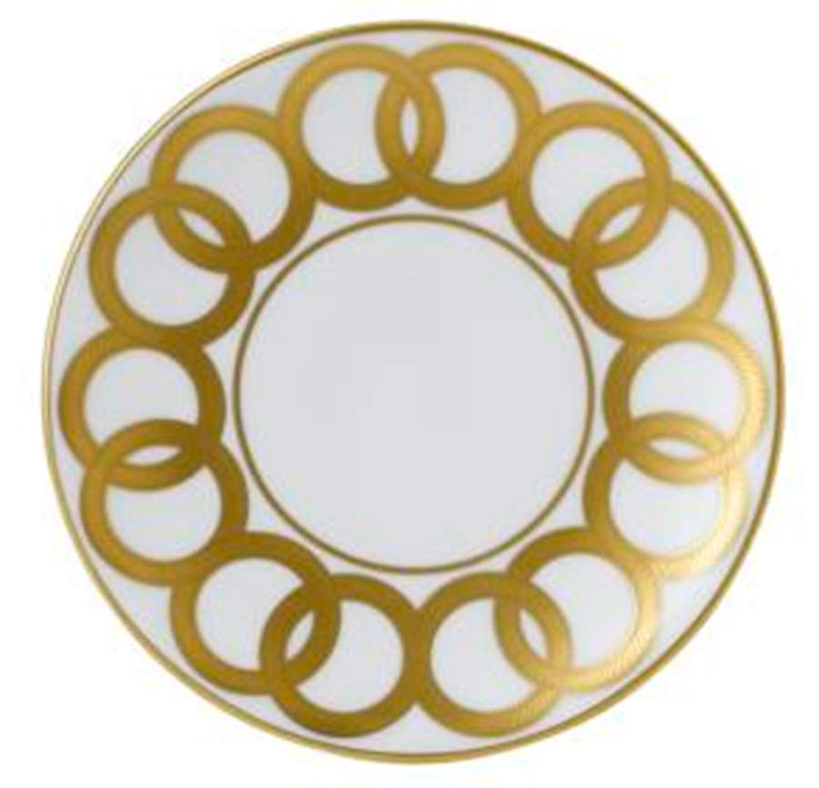 Riviera Dream White Bread & Butter Plate by Royal Crown Derby-1