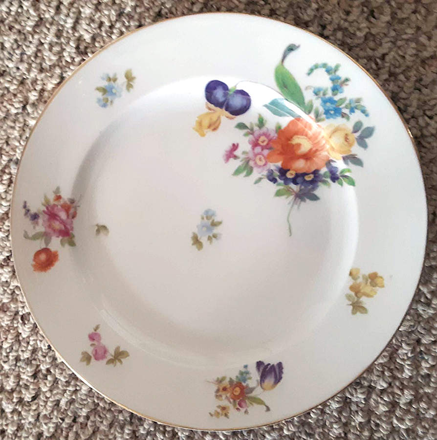 Vinewood (Multi-Floral) Dinner Plate by Ridgway (Ridgways)-1