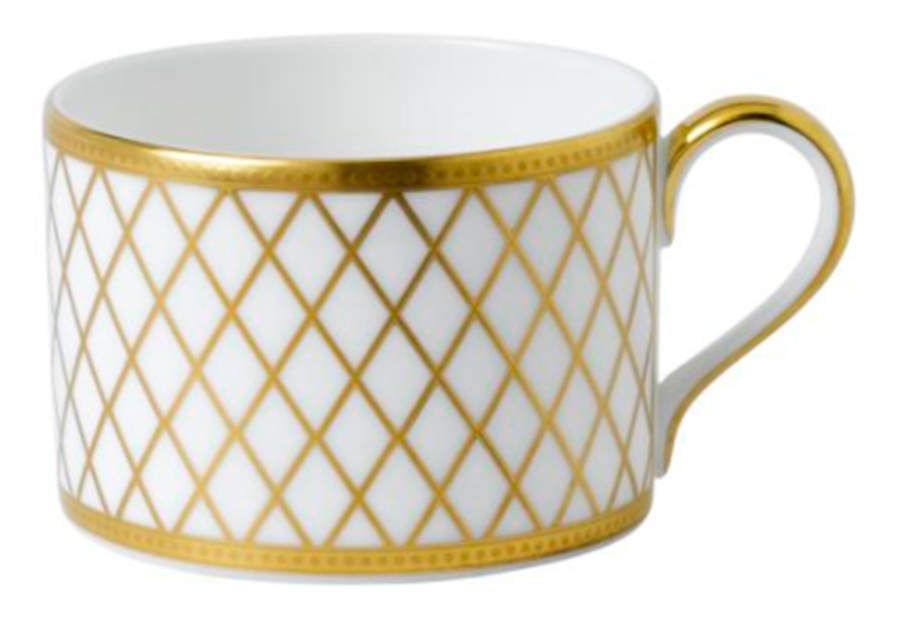 Majestic White Flat Cup by Royal Crown Derby-1