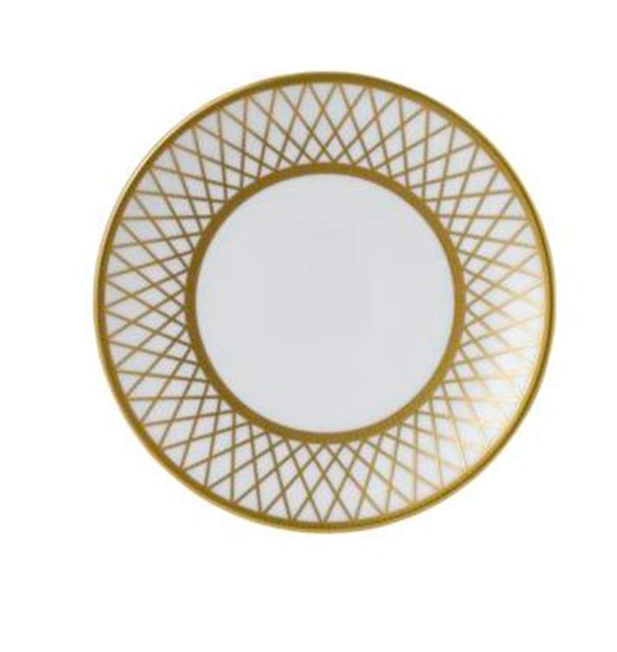 Majestic White Bread & Butter Plate by Royal Crown Derby-1