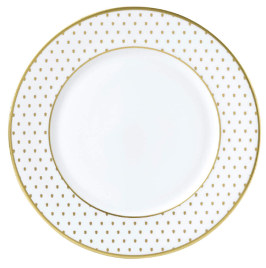 W1 White Dinner Plate by Royal Crown Derby-1