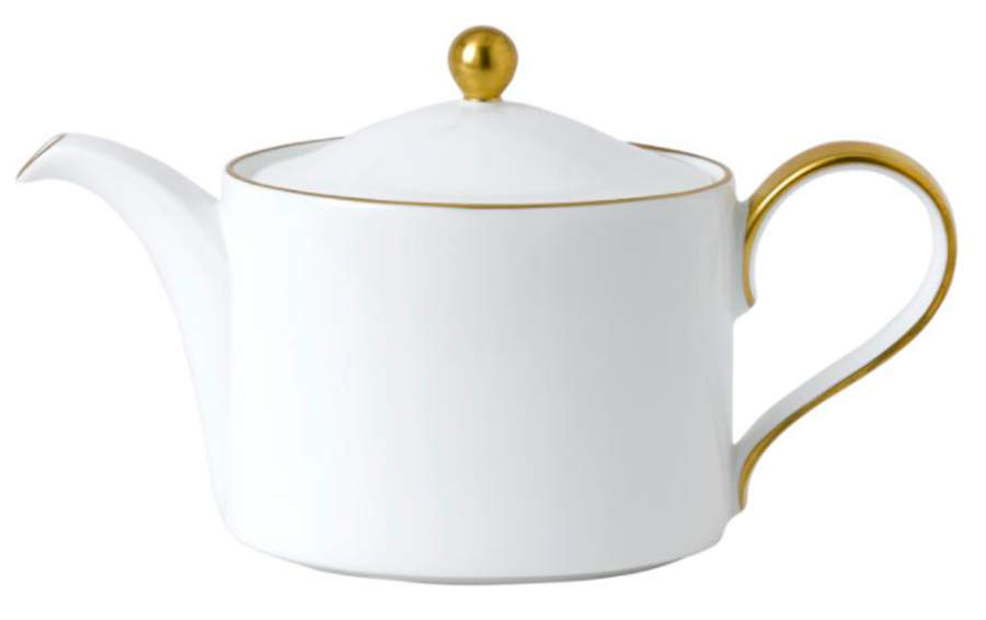 Accentuate Gold Teapot & Lid by Royal Crown Derby-1