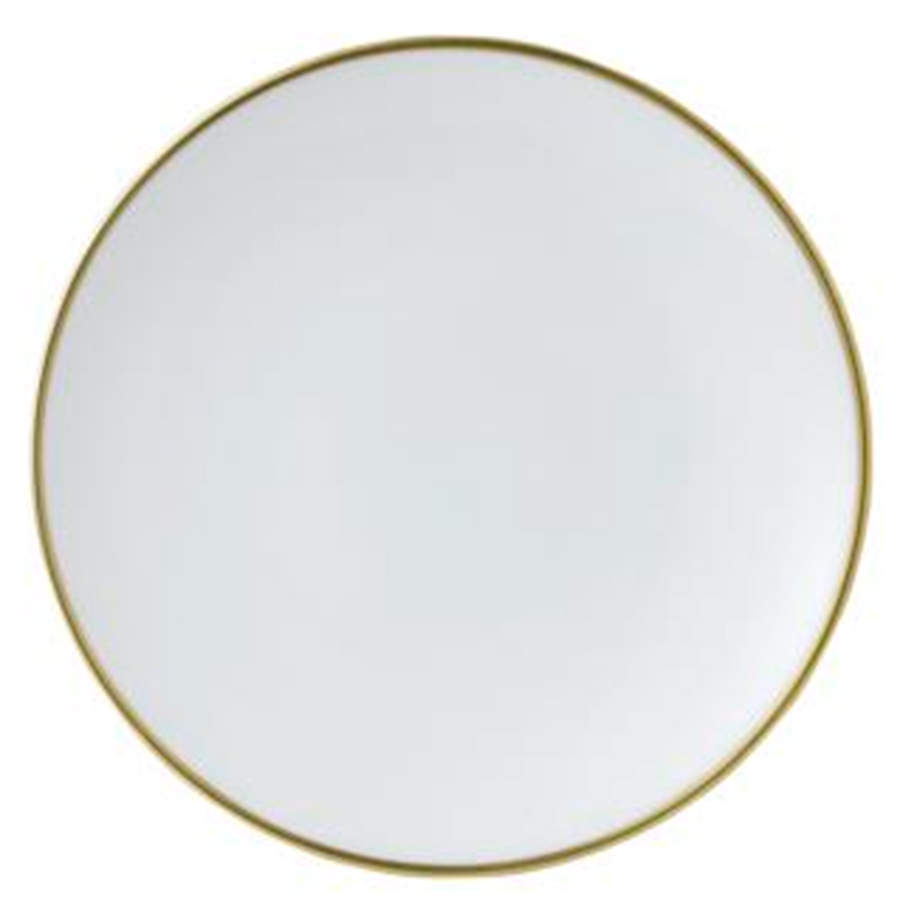 Accentuate Gold Coupe Salad Plate by Royal Crown Derby-1